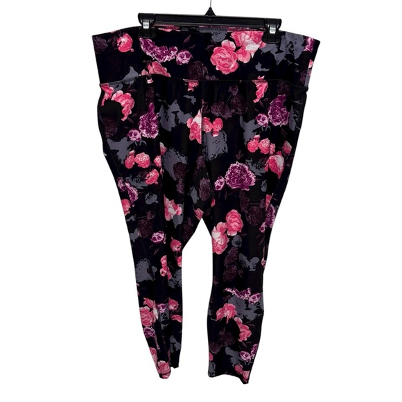 Livi Active Pants - Livi Active by Lane Bryant Floral Print Leggings. Like New